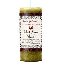 Wicked Witch Mojo Shut your Mouth Candle